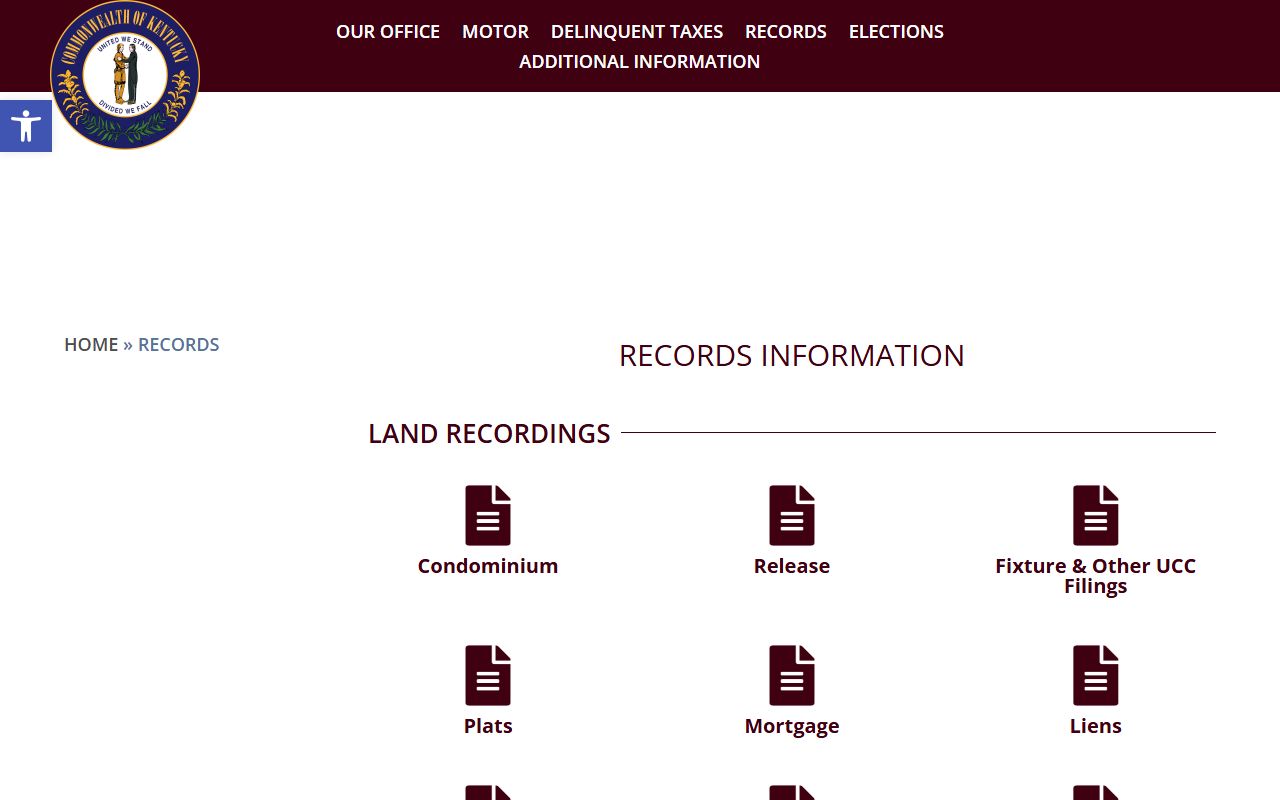Wayne County Clerk records categories and county document access