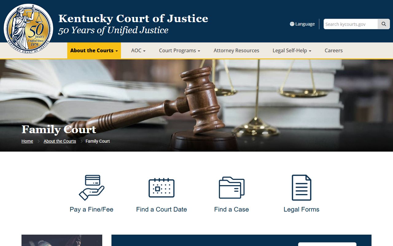 Wayne County court records Kentucky Family Court information